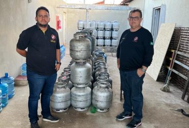 MP-PI apreende quase 500 botijões de gás de cozinha em Campo Maior