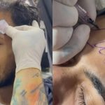 Vídeo: Homem viraliza após tatuar o nome do presidente Lula na testa