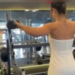 Vídeo: Noiva viraliza ao treinar antes do seu casamento