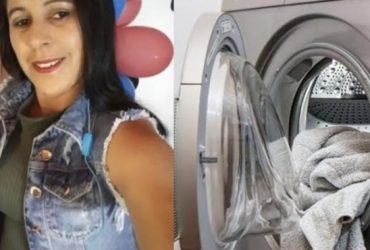 Mulher morre eletrocutada com máquina de lavar enquanto fazia tarefa doméstica