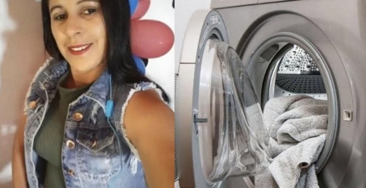 Mulher morre eletrocutada com máquina de lavar enquanto fazia tarefa doméstica 