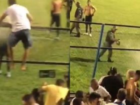 Policia usa spray de pimenta em festa de comemoração do Altos na Copa do Nordeste