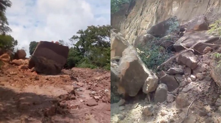 Chuvas torrenciais causam deslizamento de terra no Piauí