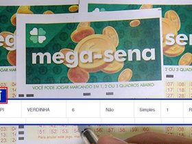 Mega-sena acumula para R$ 185 milhões e apostador piauiense fatura R$ 45 mil no último sorteio