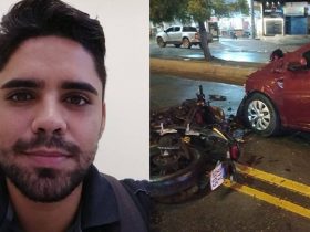 Motociclista morre após colidir frontalmente contra carro e ser arremessado no Piauí