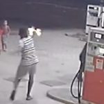 Vídeo: Criminosos atiram na direção de crianças durante assalto a posto de gasolina no Piauí