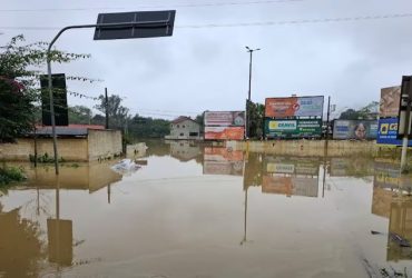 Chuvas torrenciais chega em Santa Catarina e afeta mais de 20 municípios