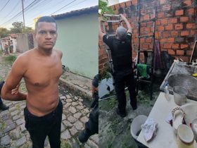 Homem condenado por tráfico de drogas tenta fugir da prisão usando uma escada em Teresina