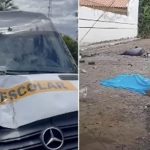 Van desgovernada atropela e mata estudante em frente à escola no Piauí