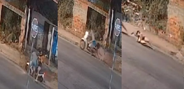 Vídeo Personal Trainer luta com ladrão durante assalto no Piauí
