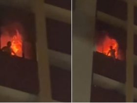 Casal e cadela morrem durante incêndio em hotel em Fortaleza