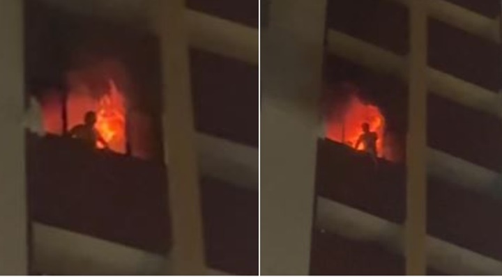 Casal e cadela morrem durante incêndio em hotel em Fortaleza