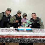 Policiais fazem surpresa em aniversário de criança fã da PM em Teresina