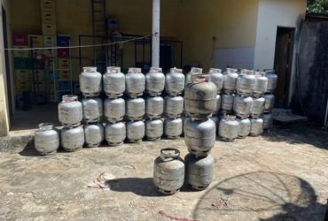 Procon apreende mais de 180 botijões por revenda ilegal em quatro municípios piauienses