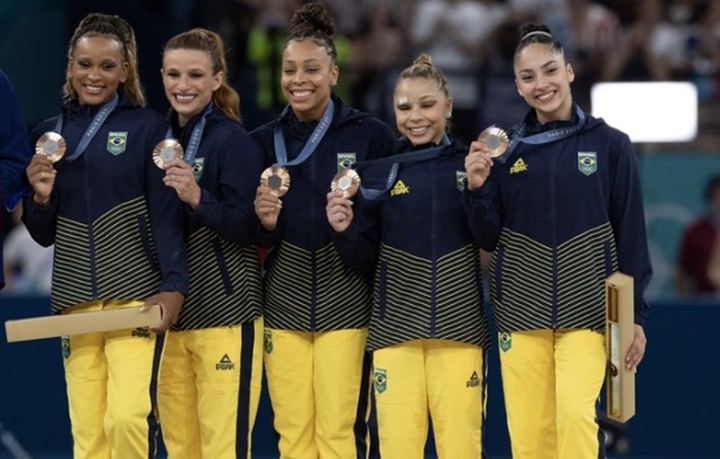 Quanto as ginastas brasileiras ganham pelo bronze nas Olimpíadas? Confira