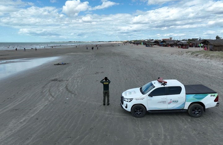 Temporada de turistas! Semarh fiscaliza veículos nas praias piauienses