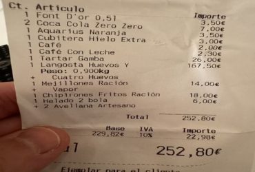 Cliente se revolta após restaurante cobrar R$ 18 por copo de gelo