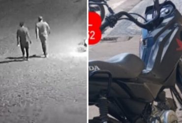 Dupla de assaltantes armados toma moto de cantor em Campo Maior