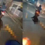 Homem é flagrado arrastando cachorro amarrado à sua motocicleta no Piauí