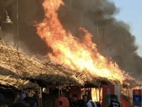 Incêndio atinge barracas nos festejos de José de Freitas