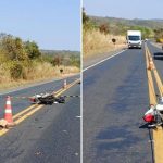 Motociclista dorme, invade contramão e morre após colidir frontalmente contra carreta no Piauí