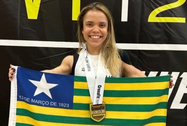 Atleta piauiense é campeã do maior evento de crossFit mundial nos Estados Unidos