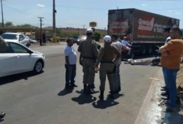 Homem morre após ter cabeça esmagada por caminhão no Piauí