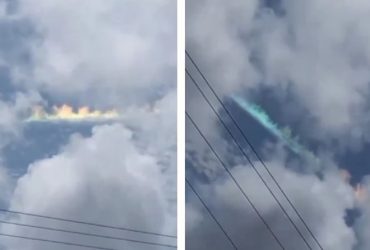 Vídeo: Arco-iris de fogo é observado no céu de Picos