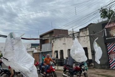 Caminhão arrasta fios elétricos e motociclista morre ao enroscar na fiação e cair no Piauí