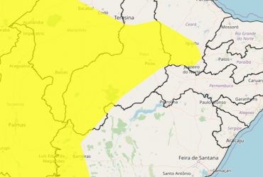 INMET emite alerta para chuvas torrenciais em 162 municípios piauienses