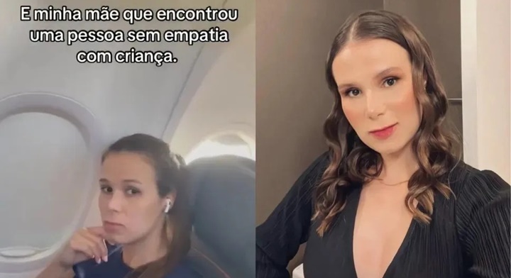 Mulher que se negou trocar assento de avião com criança revela ganhar R$ 30 mil com publicações