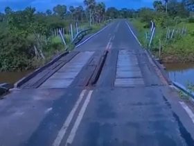 Homem morre após carro cair de ponte de madeira na BR-222 entres municípios piauienses