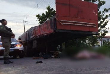 Caminhoneiro morre atropelado pelo próprio caminhão no Piauí