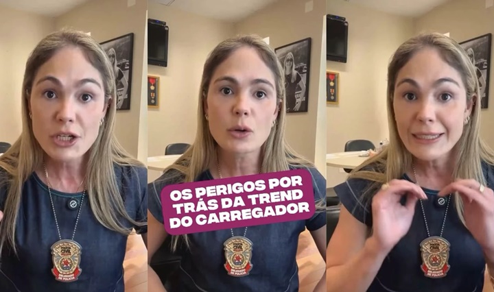 Delegada faz alerta contra Trend do Carregador