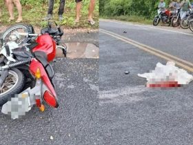 Motociclista é encontrado sem vida no meio de pista após grave acidente no interior do Piauí