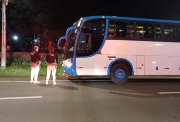 PRF intensifica fiscalização em ônibus de viagem nas rodovias federais do Piauí