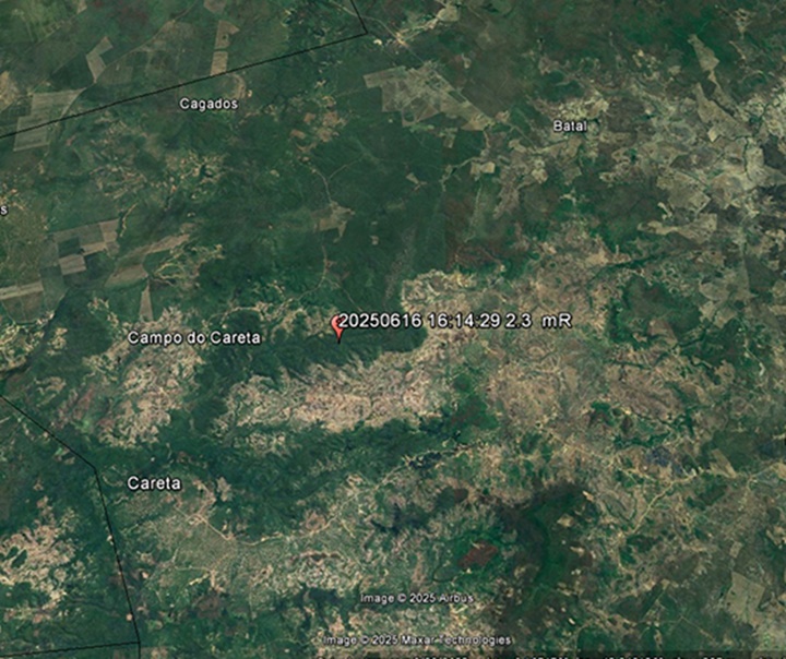 Tremor de terra de magnitude 2,3 é registrado no interior do Piauí