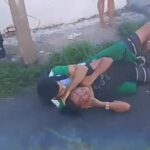 Vídeo: Estudante imobiliza assaltante com golpe de jiu-jitsu e suspeito é preso